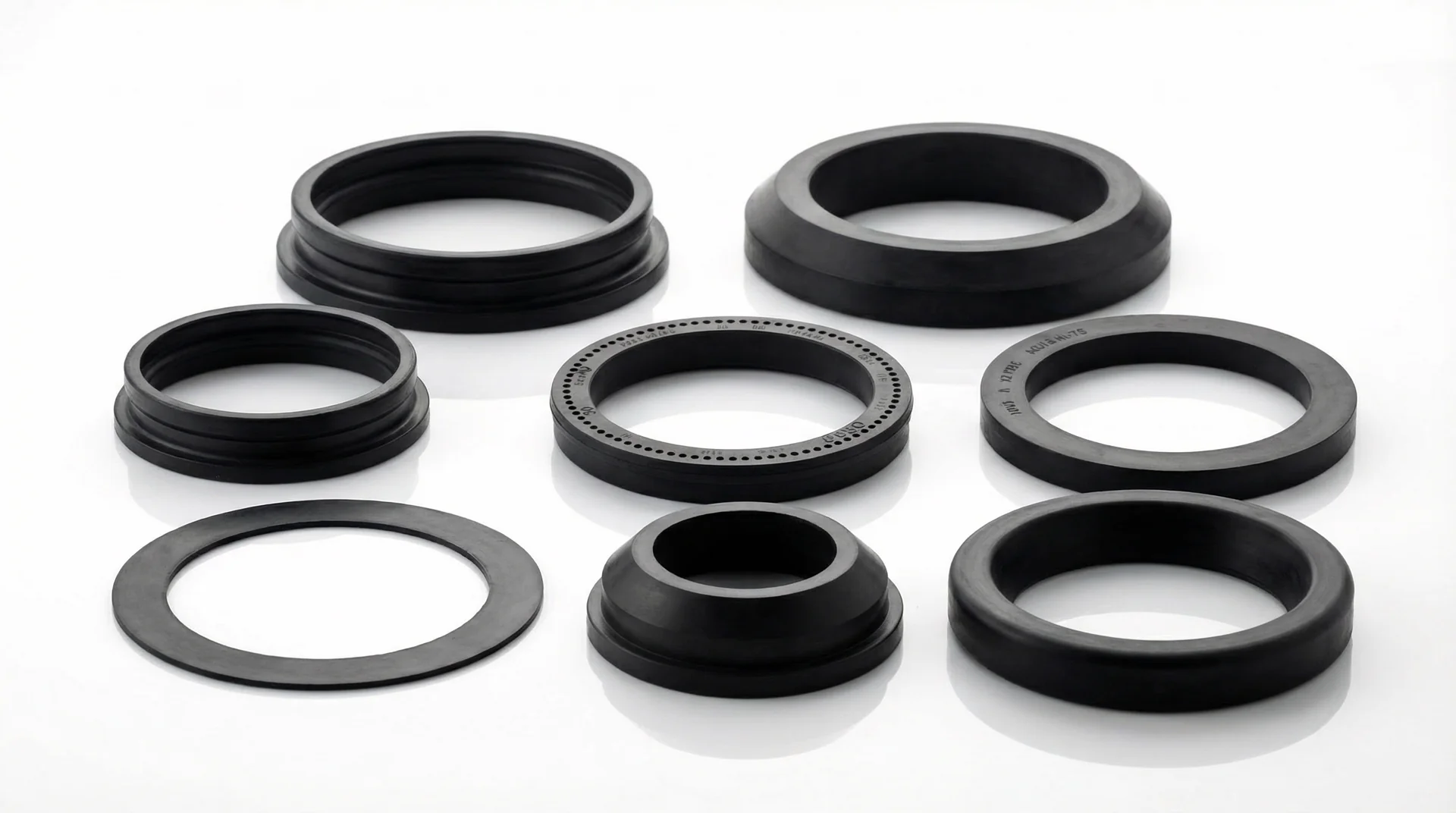 Different models of sealing rings