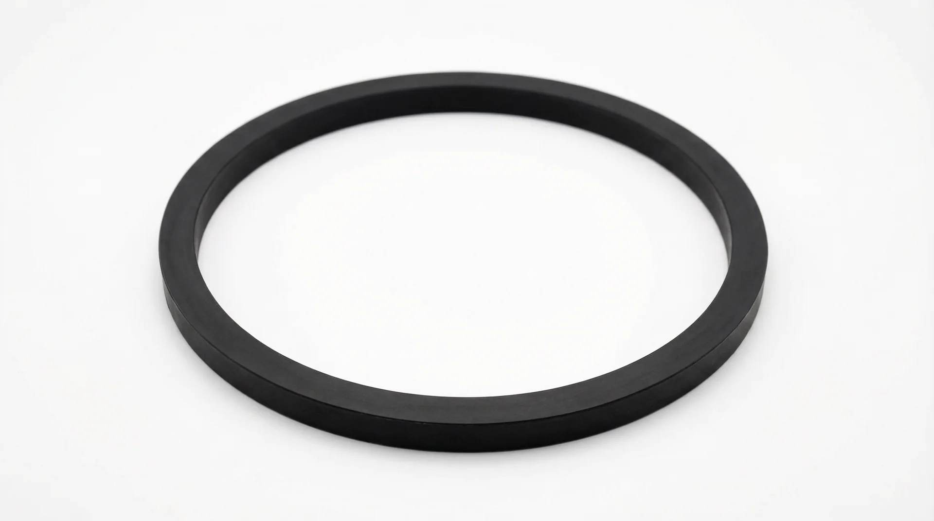 Elastomer ring for sealing Gibault joints. rear view